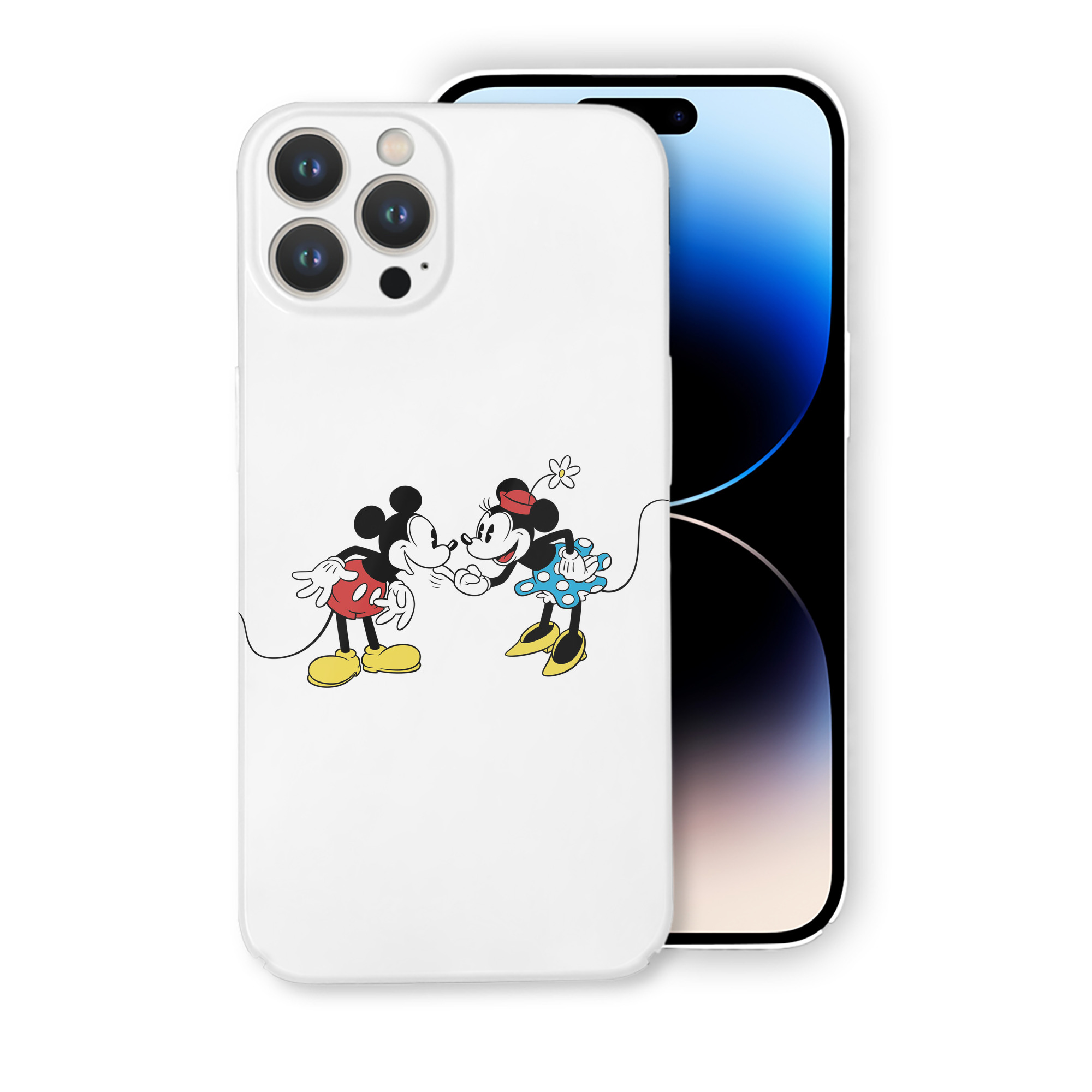 （画像用） ミッキーマウス Mickey Mouse 【iPhone 14シリーズ対応】ハードケース